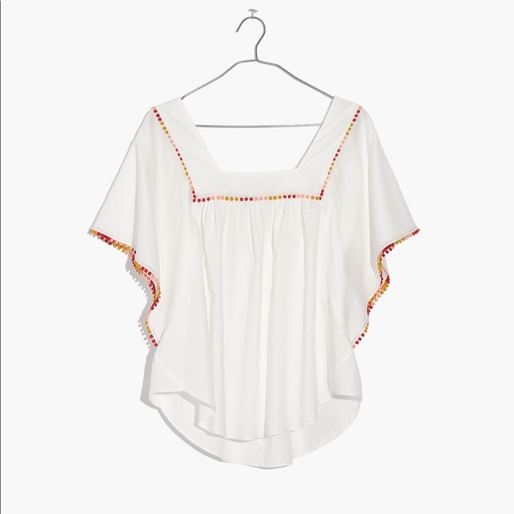 Pom-Pom Butterfly Top 🦋